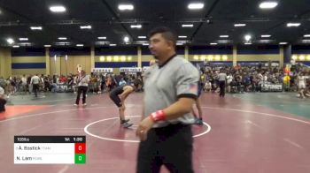 Match - Adyn Bostick, Team Silver vs Nathan Lam, Poway High School