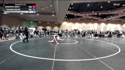 115 lbs Cons. Round 3 - Samantha Bentz, Pennsylvania vs Vivianne Moyer, New York