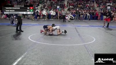 68 lbs Quarterfinal - Raif Boltz, WTC vs Dalton Courtois, Topeka Blue Thunder