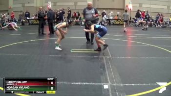92 lbs Round 1 (4 Team) - Morgan Hyland, Untouchables vs Hailey Malloy, BadBass