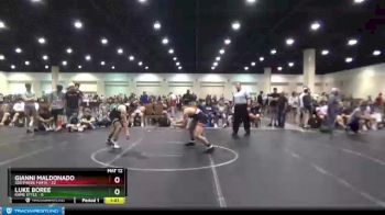 145 lbs Round 7 (8 Team) - Gianni Maldonado, Southside Mafia vs Luke Boree, Kame Style