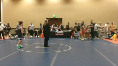98 lbs Champ. Round 4 - Subhan Ahmad vs Lorenzo Cillo, Savage Wrestling Academy