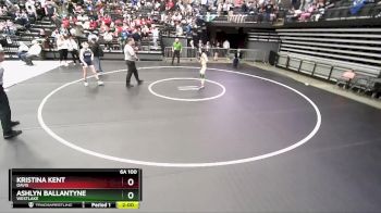 6A 100 lbs Semifinal - Kristina Kent, Davis vs Ashlyn Ballantyne, Westlake