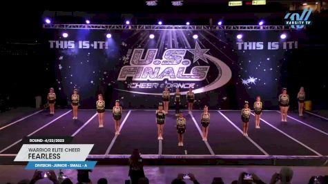 Warrior Elite Cheer - Fearless [2023 L1 Junior - Small - A 4/22/2023] 2023 The U.S. Finals: New Jersey