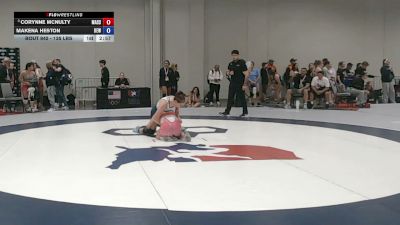 135 lbs Champ. Rd Of 32 - Corynne McNulty, Massachusetts vs Makena Heston, Betterman Elite Wrestling