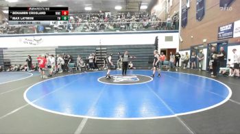 102 lbs Champ. Round 2 - Max Laymon, TW Wrestling vs Benjamin Crosland, Middleton Wrestling Club