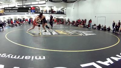 207 lbs Round 3 (16 Team) - Claudia Landry, Brock University vs Jamie Shapton, West Liberty University