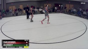 123 lbs Round 7 (8 Team) - Ian Giancola, Kansas Pythons vs Tyler Woodring, South Dakota Lightning