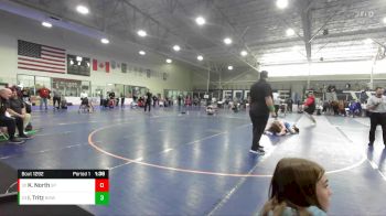 157 lbs Cons. Round 3 - Kyler North, Champions Wrestling Club vs Isaac Tritz, Rocky Mountain Wrestling Acade