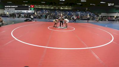 126 lbs Round Of 256 - Camden Olson, PA vs Diego Torrez, NM