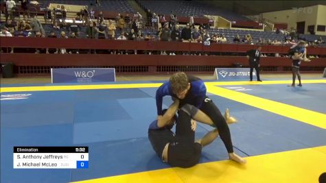 Spencer Anthony Jeffreys vs Jack Michael McLeod 2024 Pan IBJJF Jiu-Jitsu No-Gi Championship