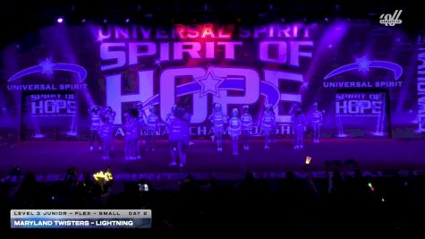 Maryland Twisters - Lightning [2026 L3 Junior - Flex - Small Day 2] 2026 Spirit of Hope Grand Nationals