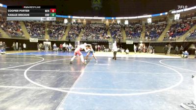 175 lbs Round Of 32 - Cooper Porter, Meyersdale vs Kanaje Brickus, Central Dauphin