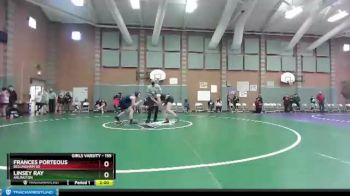 155 lbs Semifinal - Frances Porteous, Bellingham SD vs Linsey Ray, Arlington