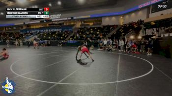 150 lbs Cons. Round 3 - Jameson Warren, Staley vs Jack Cleereman, Hortonville