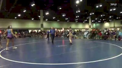 140 lbs Placement Matches (16 Team) - Addeline Graser, Nebraska Hula Girls vs Moorea Brown, Iowa Despicables