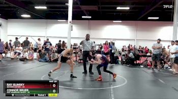 96 lbs Round 3 (4 Team) - Ray Glinsky, Quaker Nation vs Connor Bruer, Mat Warriors White