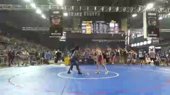 106 lbs Consi Of 32 #2 - Eric Larwin, Oregon vs Caleb Wright, Alabama