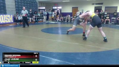 215 lbs Quarterfinals (8 Team) - Denver Degonia, Harris County vs Colby Lejeune, Ola