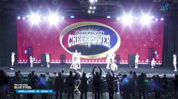 TRIC Athletics - Blue Steel [2025 L2 Junior - D2 - Small - A Day 2] 2025 Cheer Power Grand Nationals