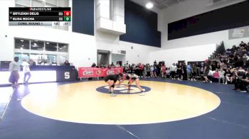 125 lbs Cons. Round 1 - Bryleigh Delis, Santa Rosa Academy vs Elisa Rocha, Shadow Hills