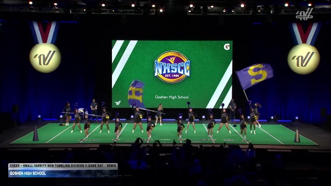 Goshen High School [2026 Cheer - Small Varsity Non Tumbling Division II ...