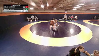 150 lbs Cons. Round 4 - Carson Duong, N/a vs Nolan Aultman, Thunder Basin High School