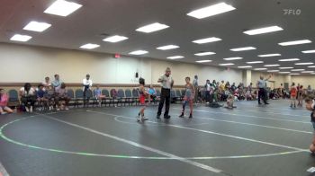 50 lbs Rr Rnd 1 - Greyson Bosley, K4 Graham Future Falcons vs Kaden Harbarger, K4 Phoenix Blue