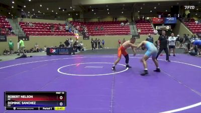 157 lbs Cons. Round 5 - Robert Nelson, NE vs Dominic Sanchez, CO