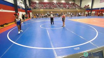 105-115 lbs Rr Rnd 1 - Paisley Guerrero, Barnsdall Youth Wrestling vs KiMorah Cathey, Team Tulsa Wrestling Club