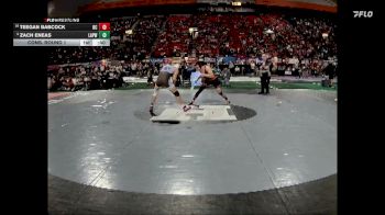 3A 165 lbs Cons. Round 1 - Teegan Babcock, Butte County vs Zach Eneas, Lapwai