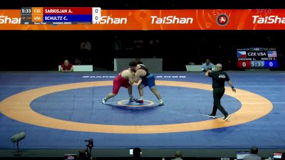 130 kg Semifinal - Cohlton Schultz, USA vs Artur Sarkisjan, CZE