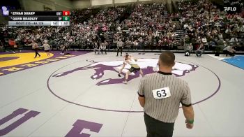 4A 126 lbs Semifinal - Ethan Sharp, Uintah vs Gavin Bradley, Deseret Peak