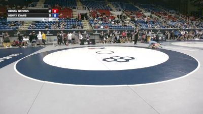 126 lbs Cons. Sub-rd Of 64 - Brody Nedens, Montana vs Henry Evans, Texas