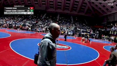 3A-113 lbs Champ. Round 1 - Parker Voss, Dawson County vs Jeremy Guibe- Camacho, Luella