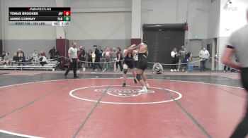 184 lbs Semifinal - Tomas Brooker, Appalachian State vs James Conway, Franklin & Marshall