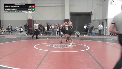 184 lbs Semifinal - Tomas Brooker, Appalachian State vs James Conway, Franklin & Marshall