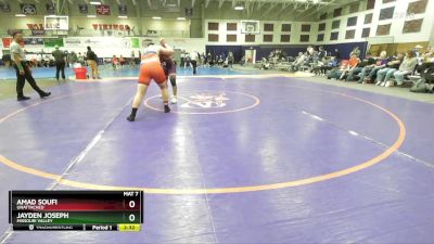 285 lbs Cons. Round 2 - Jayden Joseph, Missouri Valley vs Amad Soufi, Unattached