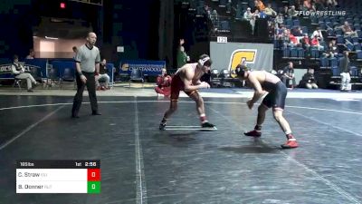 165 lbs Consolation - Chase Straw, Iowa State vs Brett Donner, Rutgers