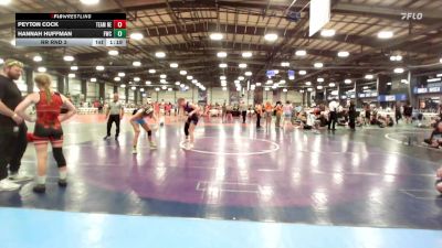 120 lbs Rr Rnd 3 - Peyton Cock, Team Nebraska vs Hannah Huffman, Wrecking Crew Dream Crushers