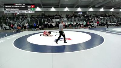 138 lbs Quarters - Mitchel Baker, Jackson High School Wrestling vs Henry Scott McDoniel, Threestyle Wrestling Of Oklahoma