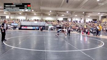 Girls 120 lbs 3rd Place Match - Danielle Connors, Anderson Co. High School vs Mirah Currie, Oakland High School