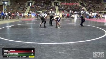 182 lbs Champ. Round 2 - Lane Lipham, Ranburne vs Walker Pointer, Bayshore Christian School