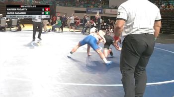 144 lbs Semifinal - Kayden Fogarty, Indian Land vs Jacob Rasamee, James Island