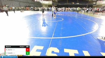 71 lbs Round 3 - Faylinn Smith, Lionheart Wrestling Club vs Kassidy Davis, Mat Demon Wrestling Club