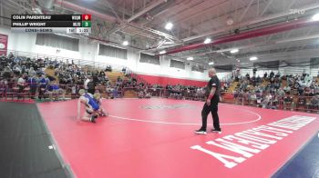 157 lbs Consolation - Colin Parenteau, Winnisquam vs Phillip Wright, Milford