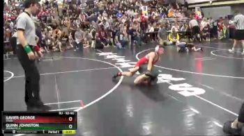 82 lbs Quarterfinal - Quinn Johnston, Springfield vs Xavier George, Triad