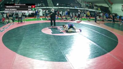 120 lbs Champ. Rd Of 16 - Maquelle Pace, Utah vs Julia Schnell, Colorado