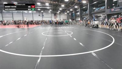 92 lbs Round 1 - 9:00am Saturday - Manny Payne, Oklahoma Elite vs Jace Barnes, Team Michigan