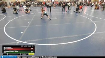 92 lbs Champ. Round 1 - David Hill, AL vs Conner Whitely, OH